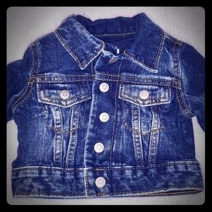 Baby girl or boy Gymboree Jean Jacket 0-3 Month